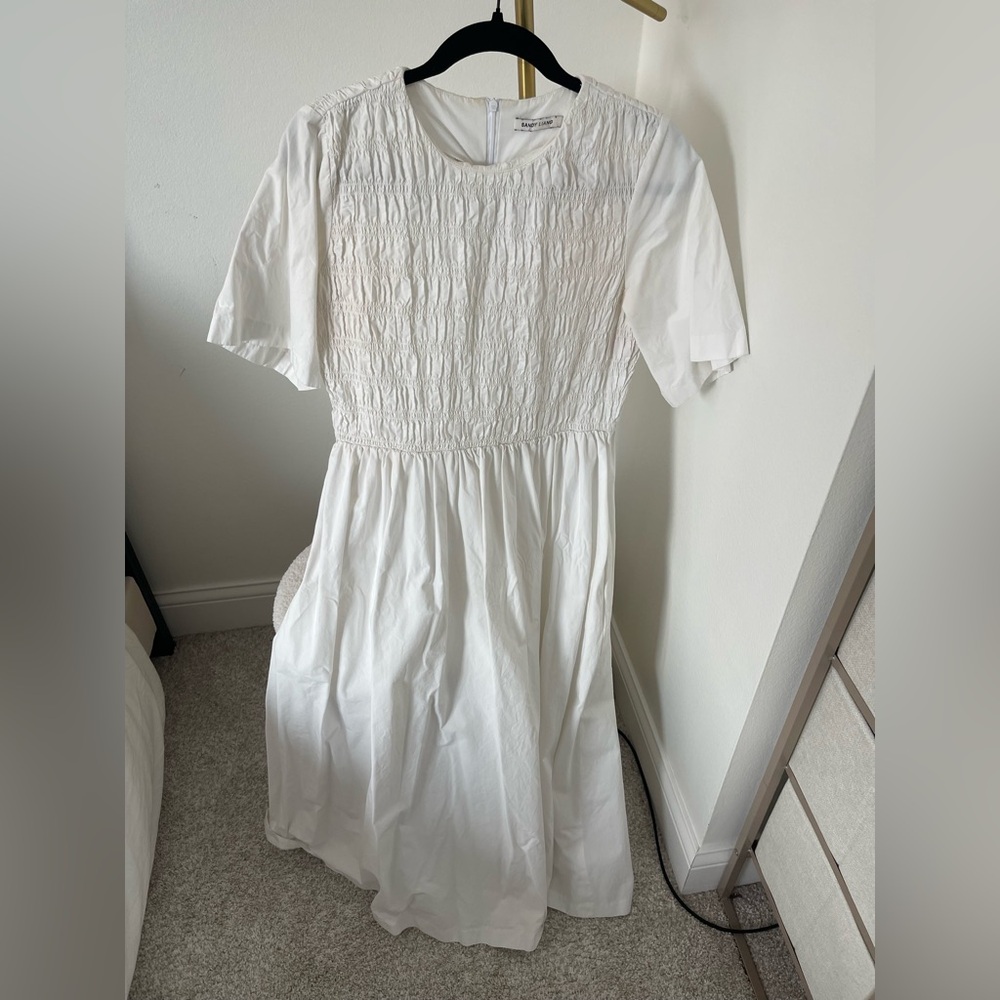 Sandy Liang White Dress